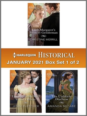 cover image of Harlequin Historical January 2021--Box Set 1 of 2